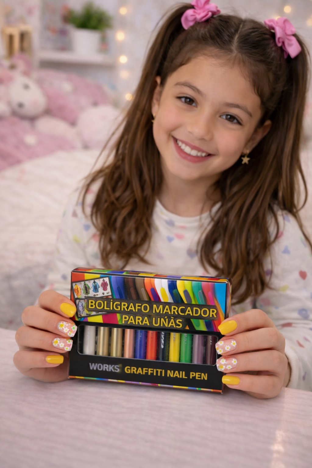 Kit de Marcadores para Uñas de Niñas – Diseña Uñas Divertidas en Minutos