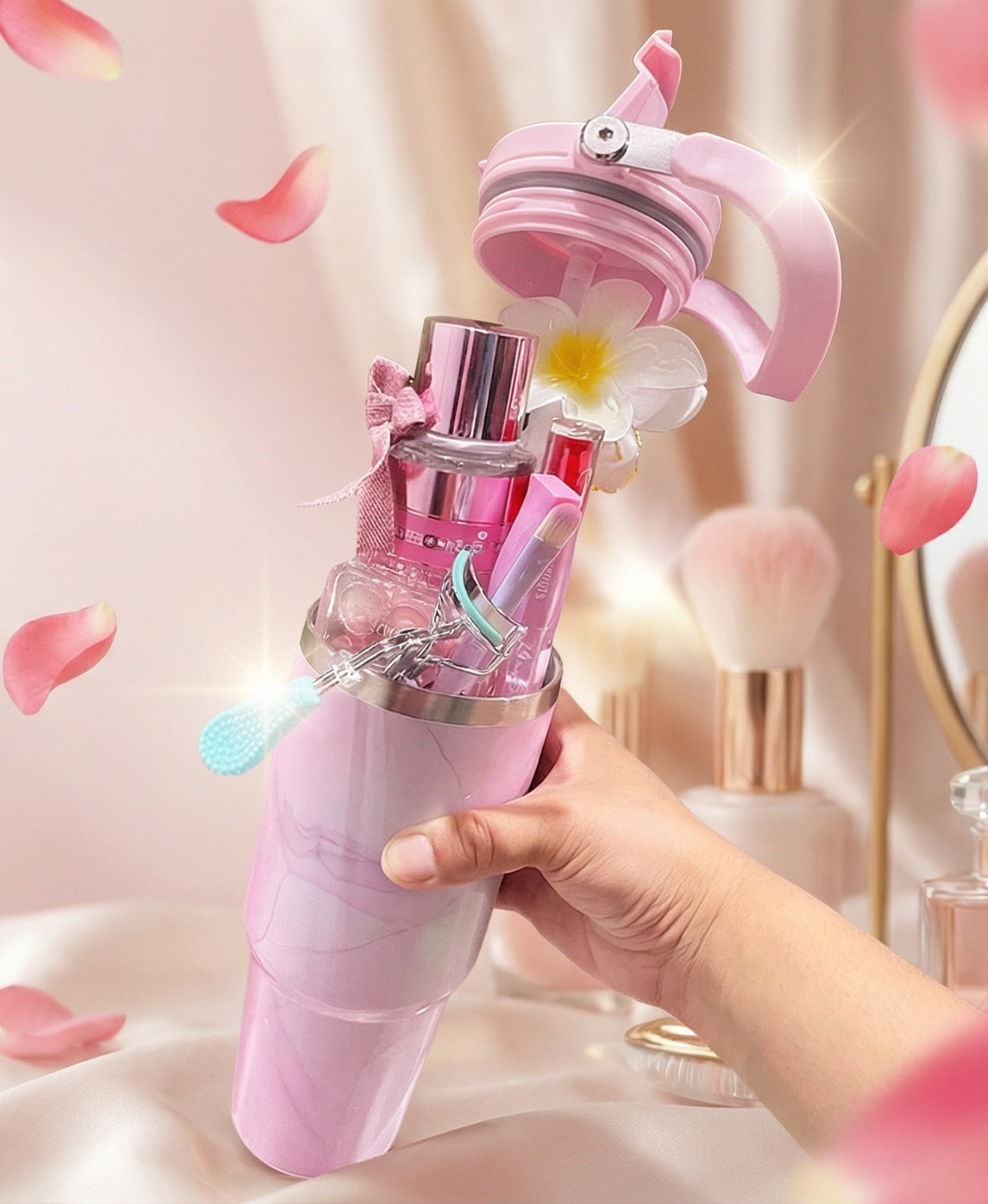 Vaso Thermo Amor Rosa 💘 Edición San Valentín